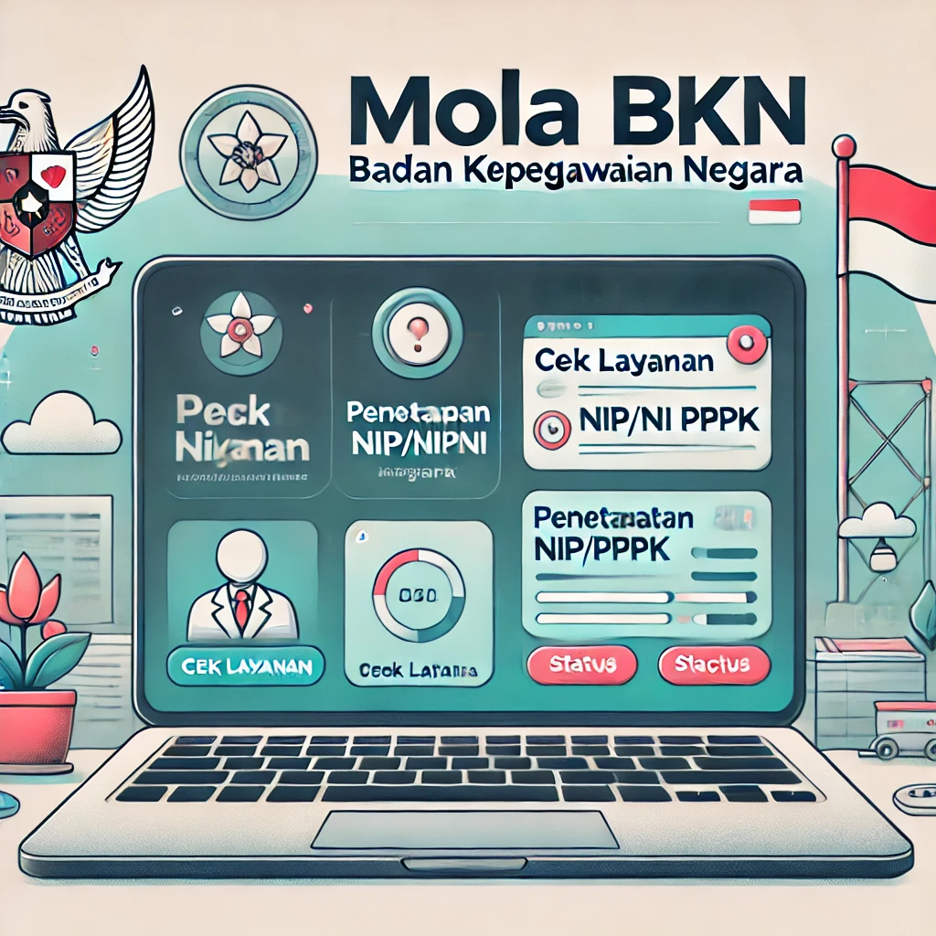 Cara Cek Status Penetapan NIP dan NI CPNS serta PPPK 2025 di Mola BKN