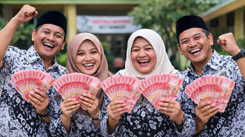 SimulasiCAT.ID - Pemerintah Resmi Salurkan THR TPG 100 Persen dan Gaji ke-13 untuk Guru ASN, Dana Telah Masuk ke Kas Daerah