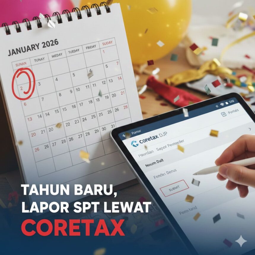 SimulasiCAT.ID - Tahun Baru, Saatnya Mengenal Cara Baru Lapor SPT Tahunan melalui Coretax
