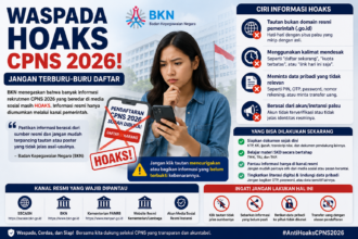 SimulasiCAT.ID - Jangan Terburu-buru Percaya Info CPNS 2026, BKN Ingatkan Banyak Pengumuman yang Beredar Masih Hoaks