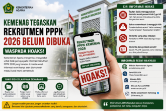 SimulasiCAT.ID - Kemenag Tegaskan Rekrutmen PPPK 2026 Belum Dibuka, Masyarakat Diminta Waspadai Hoaks