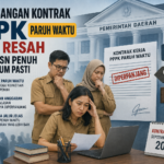 SimulasiCAT.ID - Perpanjangan Kontrak PPPK Paruh Waktu Bikin Ribuan Pegawai Resah, Status ASN Penuh Masih Belum Pasti